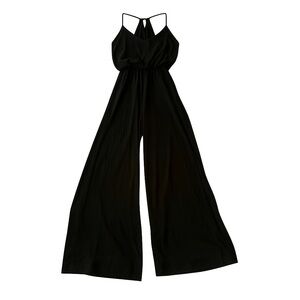 Black Sleeveless Jumpsuit‎ Urban K wide leg size S New Years Eve, Holiday Party
